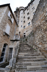 Fototapeta na wymiar W miejscowości Rocamadour
