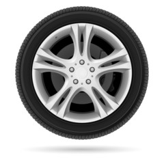 Obraz premium Car wheel