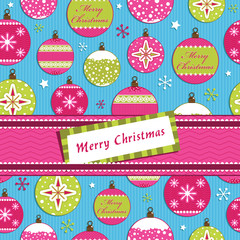 pink and green christmas wrapping