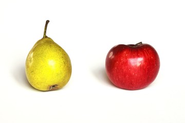 apple and pear