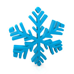 Blue Snowflake