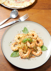 prawn pasta