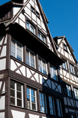 Fototapeta na wymiar Historic buildings of Strasbourg