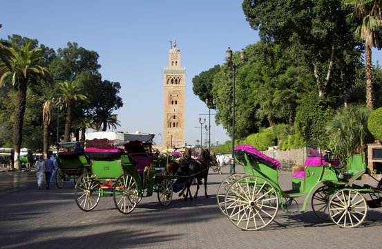 cal&egrave;ches au Maroc