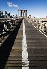 Obraz premium Brooklyn Bridge in New York City