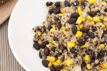Quinoa and Black Beans