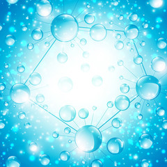 Abstract Microbiology Cell Background