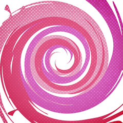 abstract twirl on grunge background