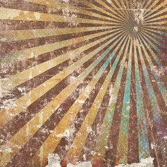 abstract vintage background in retro style