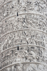 Naklejka premium Trajan Column in Rome, Italy.