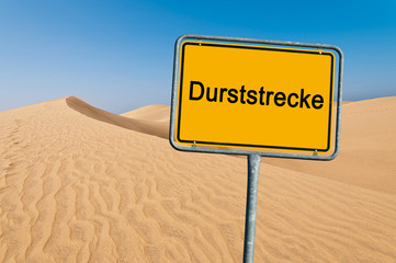 Durststrecke