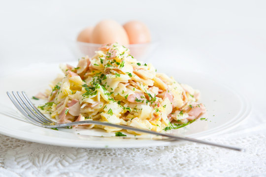 Schinkenfleckerl