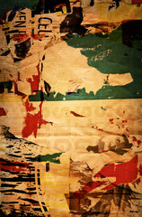 Fototapeta premium Old posters