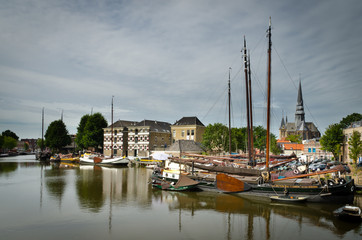 Harbor of Gouda - the Netherlands