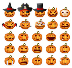 Halloween Pumpkin Set
