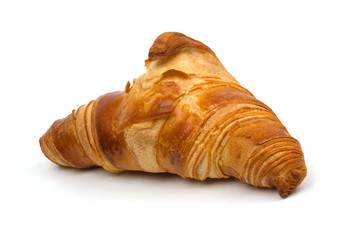 Croissant isolated on white background
