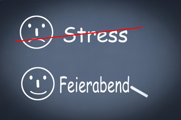 Stress Feierabend