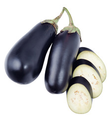 eggplant  isolated