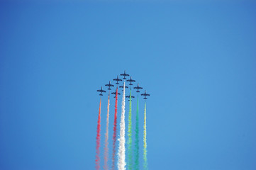  frecce tricolore formazione