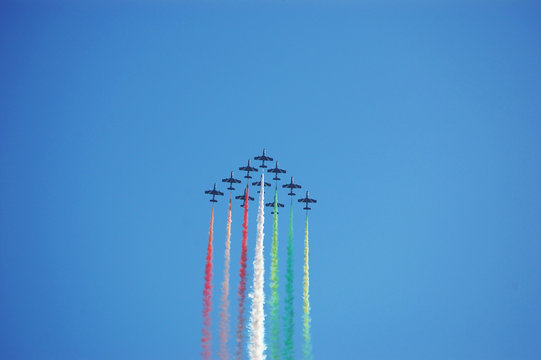  frecce tricolore formazione