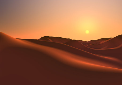 Fantasy Landscape - Desert