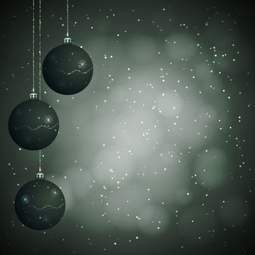 Gray Christmas Background