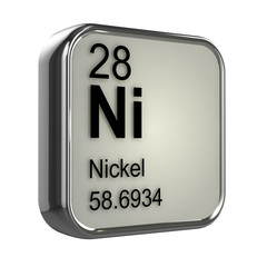 3d Periodic Table - 28 Nickel