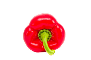 red pepper isolated on white background
