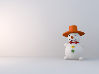 Snowman at Christmas
