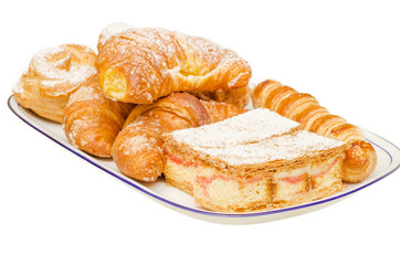 Vassoio di paste - tray of pastries