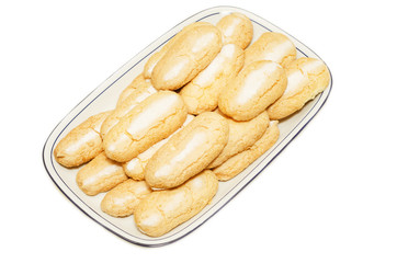 Pistoccus, savoiardi sardi, typical sardinian dessert