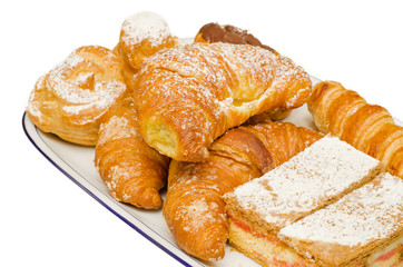 Vassoio di paste - tray of pastries