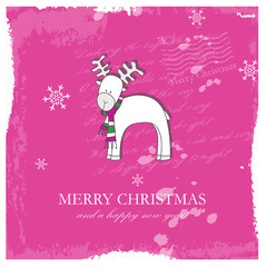 New  year's card with copy space