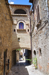 Alleyway. Narni. Umbria. Italy.