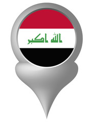 イラク　国旗　フレーム　マーク　ポイント