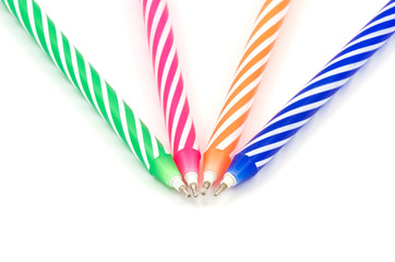 colorful pens