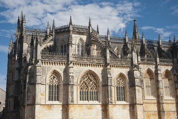 Fototapeta na wymiar Batalha monastery, Portugal