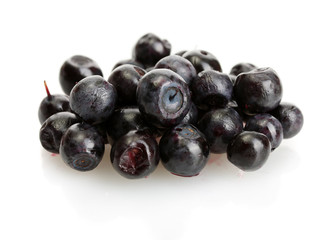 blueberris isolated on white