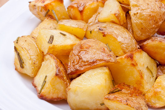baked potato with rosemary