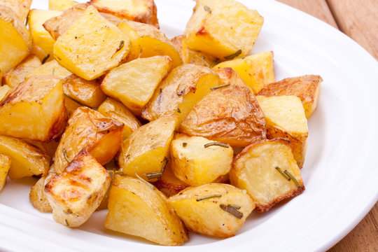 baked potato with rosemary
