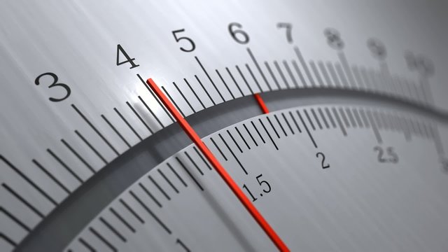 Analog multimeter.