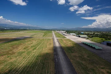 Foto op Aluminium takeoff runway © oleg_mj