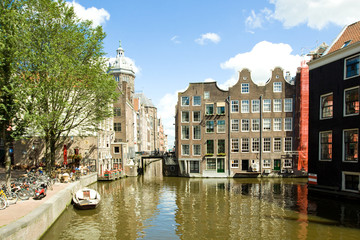 Amsterdam. Holandia - obrazy, fototapety, plakaty