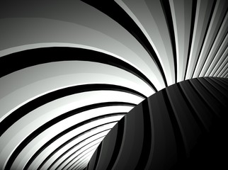 3d lines, abstract futuristic background