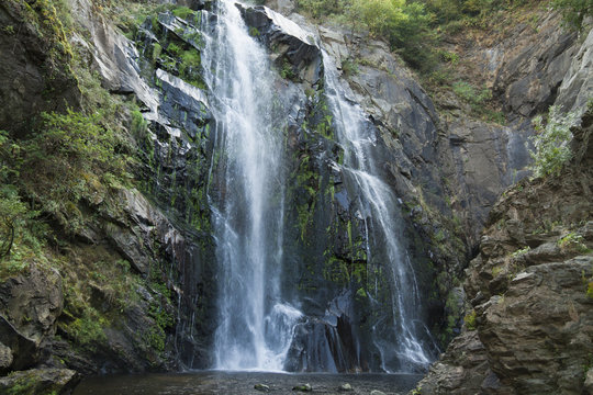 Toxa Cascade in Silleda, Spain