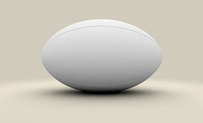 Rugby Ball Isolated