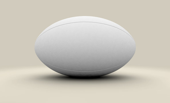 Rugby Ball Isolated