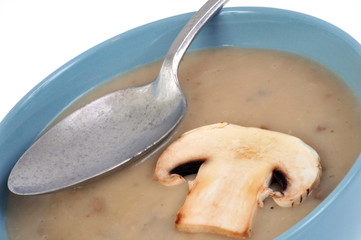 Le velouté de champignons de Paris