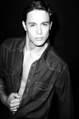 Sexy portrait of a very handsome male model