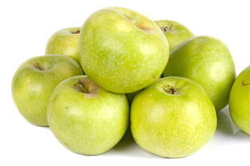 green apples